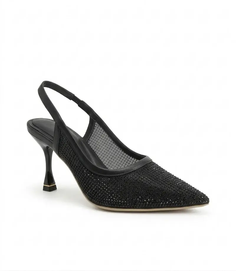 Crystal Embellished Elegant Heels C-97