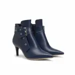 Boot Mid Heels Leather R-599