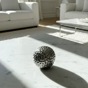 Metallic Dimple Sphere