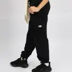 Girl's Basic Black Sweatpants