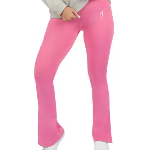 Slit Yoga Pink Pants