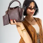 -43% Geometric Structure Handbag