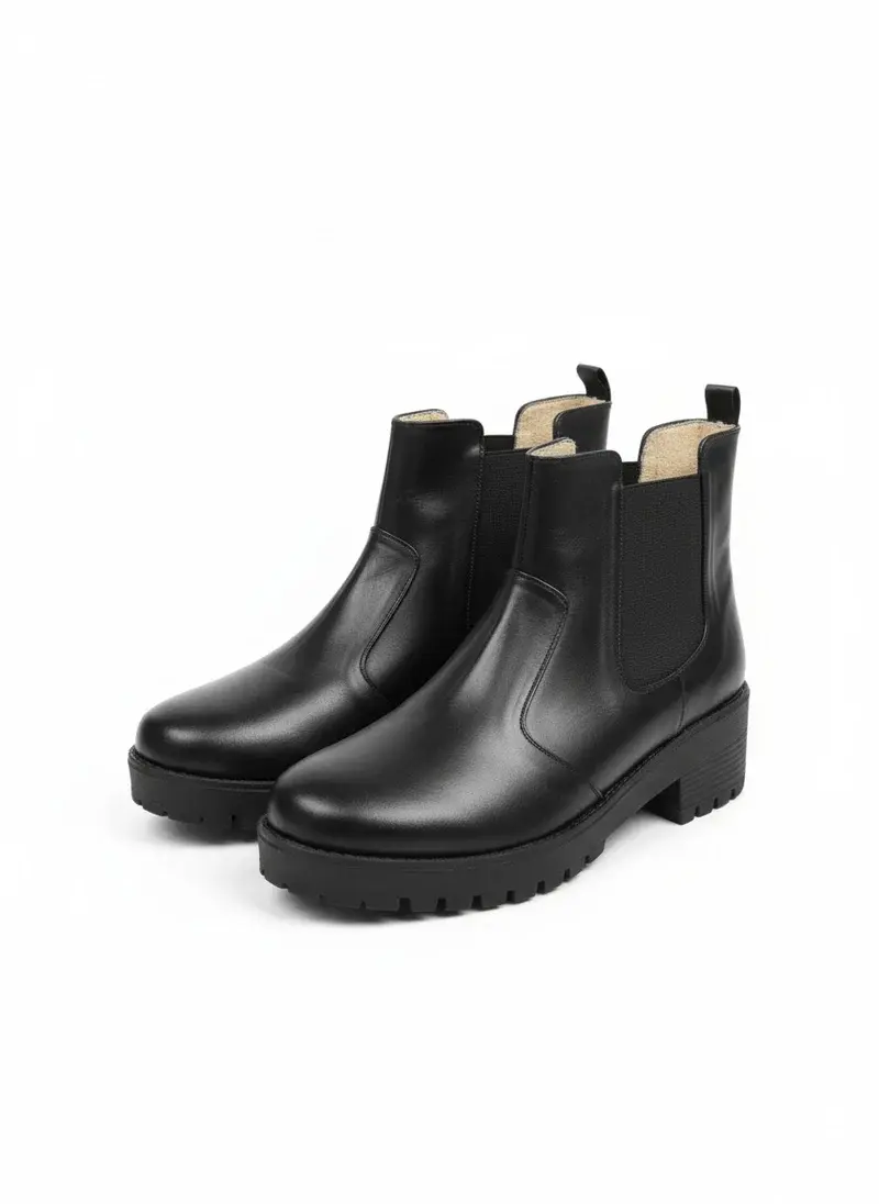 Ankle Boot Leather B-1