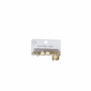 earrings set made of high-quality stainless steel EA-208