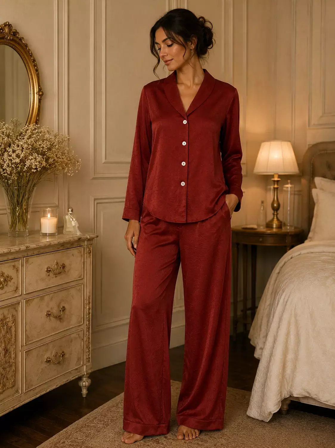Havane sunset Crinkled Marble Effect pjs
