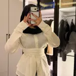 Tie Front Blouse