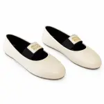 Elegant Ballerina Flats with Front Elastic Strap BN-54