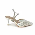 Elegant Lace Ankle Strap Heel C-80