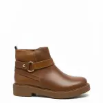 Boot with an elegant round buckle B-3