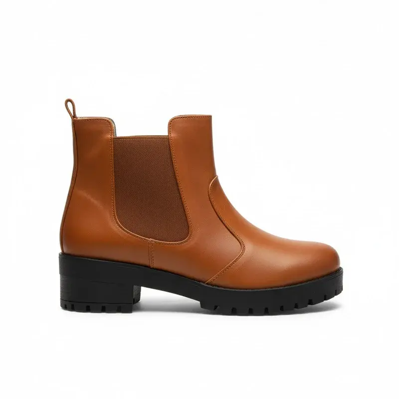 Ankle Boot Leather B-1