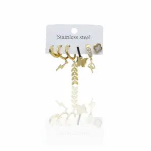 Golden Mix & Match Earrings Set – EA-28