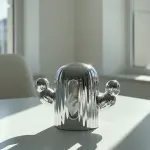 Abstract cactus tissue box