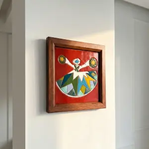 Whirling Spirit – Ceramic Wall Art