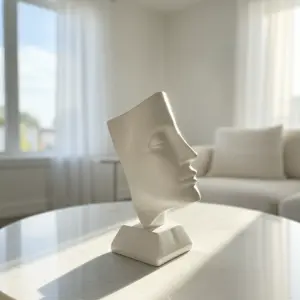 Eclipse Face Sculpture