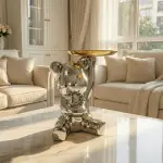 Hand Up Bear Decorative Tray