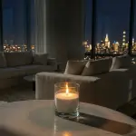 Clear Glass Cylinder Holder