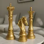 Regal Chess Trio Sculptures