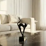 Sculptural Cat Figurine