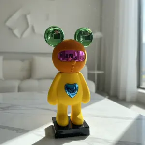 Chrome Heart Bear Sculpture