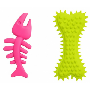 Fish-shaped cat teether