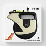 Imported 5-meter dog leash with built-in flashlight, color: white