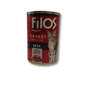 Filos for Adult Cat With Beef Chunks
