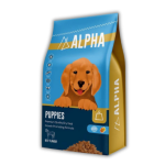 Alpha Premium Puppies Dry Food with Beef flavor