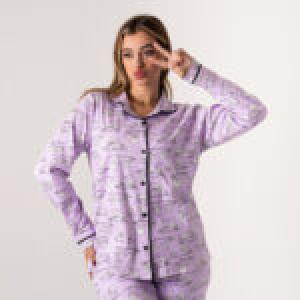 Sleeveless Pajama Set with Printed Top and Fitted Shorts