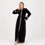 Velvet Embroidered Kaftan – Timeless Elegance & Everyday Luxury