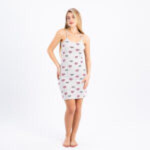 Printed Cotton Sleeveless Nightdress – Light, Soft & Breathable