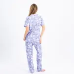 Classic Half-Sleeve Cotton Pajama Set