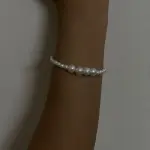 Minimalist Pearl Bead Bracelet