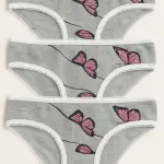 Girls’ Cotton Underwear (Pack of 3)
