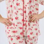 Floral Cotton Pajama Set