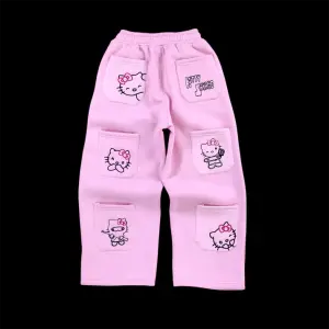 PINK KITTY SAVAGE SWEETPANTS