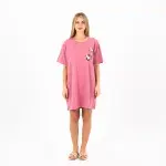Cotton Nightdress with Cute Panda Print
