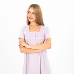 Summer Half-Sleeve Cotton Abaya for Women – Elegant Embroidered Design