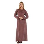 Winter Embroidered Maxi Abaya – Soft & Elegant Warm Fabric