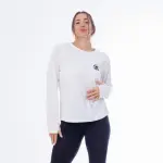 Women’s Long Sleeves Sport Shirt/Round Neck/ Full Lycra Shirt T2