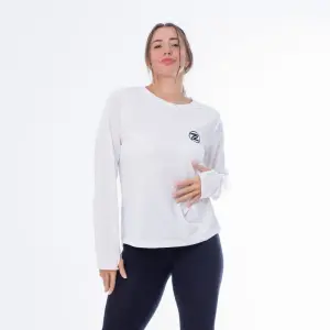 Women’s Long Sleeves Sport Shirt/Round Neck/ Full Lycra Shirt T2