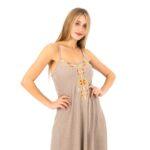 Boho Touch Night Dress – Light, Soft & Feminine
