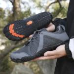 Sovimivos Barefoot Shoes Minimalist Trainers | Wide Toe Box Zero-Drop Shoes (Grey)