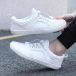 Sovimivos Barefoot Shoes Minimalist Trainers | Wide Toe Box Zero-Drop Shoes (White)