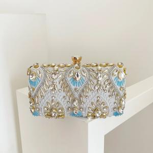 Silver Elyndra Clutch