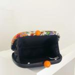 Orange Floriva Clutch