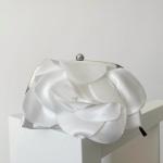 White BLOOM Clutch