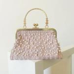 Pink Cordelia Clutch