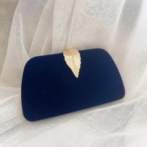 Blue Velvet Élan Clutch
