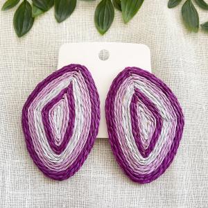 Mauve Seashell Earrings