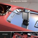 JOYROOM 4-in-1 Retractable Cable Car Charger, 65W, JR-CCL05